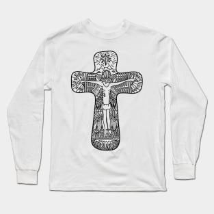 The Cross of the Lord and Savior Jesus Christ Long Sleeve T-Shirt